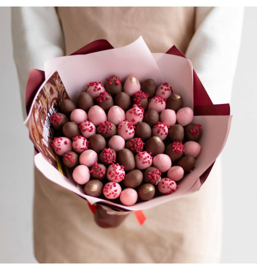 Нежный букет из роз